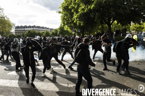 Manifestation contre la loi travail-El Khomri,