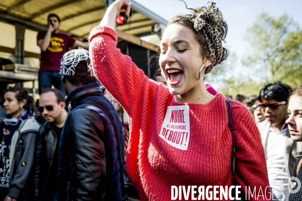 Defile du 1er Mai 2016 et Violences, Paris.