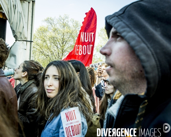 Defile du 1er Mai 2016 et Violences, Paris.