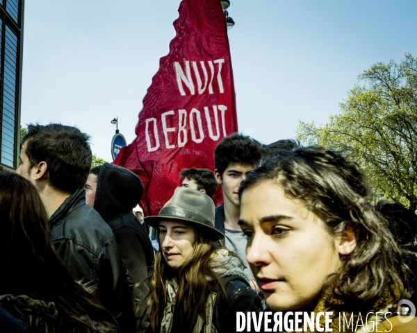 Defile du 1er Mai 2016 et Violences, Paris.