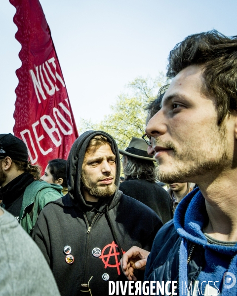 Defile du 1er Mai 2016 et Violences, Paris.
