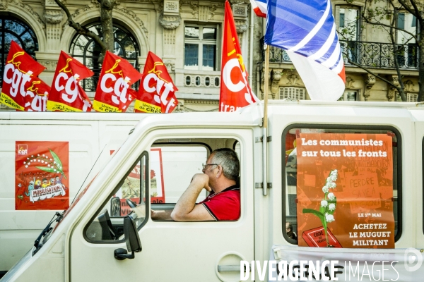 Defile du 1er Mai 2016 et Violences, Paris.