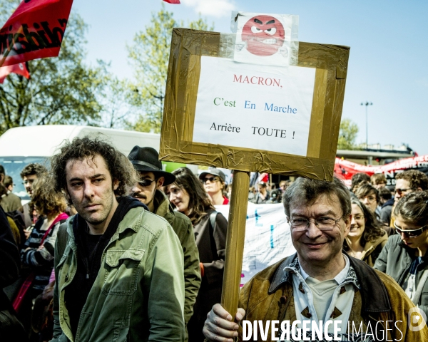 Defile du 1er Mai 2016 et Violences, Paris.