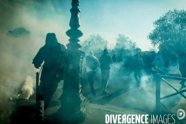 Defile du 1er Mai 2016 et Violences, Paris.
