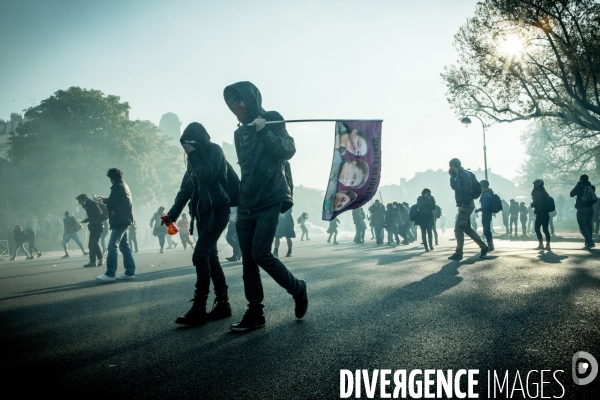 Defile du 1er Mai 2016 et Violences, Paris.