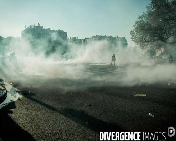 Defile du 1er Mai 2016 et Violences, Paris.