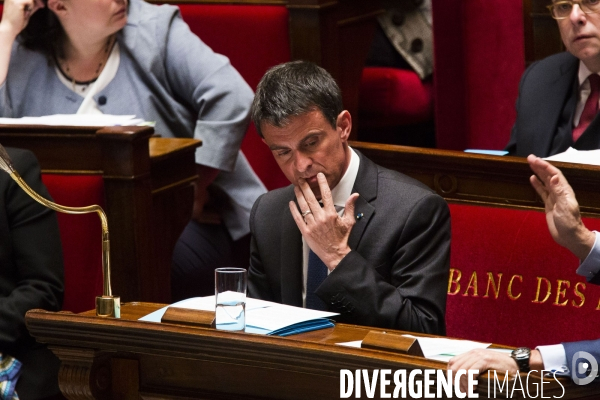 Questions au gouvernement à l Assemblée Nationale.