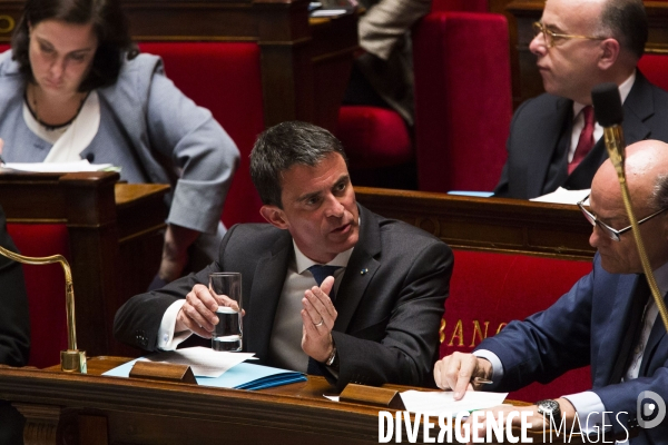 Questions au gouvernement à l Assemblée Nationale.