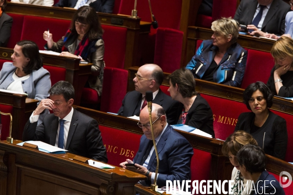 Questions au gouvernement à l Assemblée Nationale.