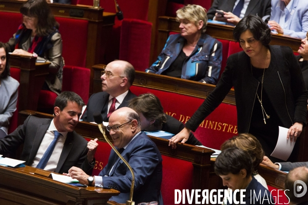 Questions au gouvernement à l Assemblée Nationale.