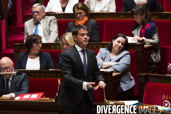 Questions au gouvernement à l Assemblée Nationale.