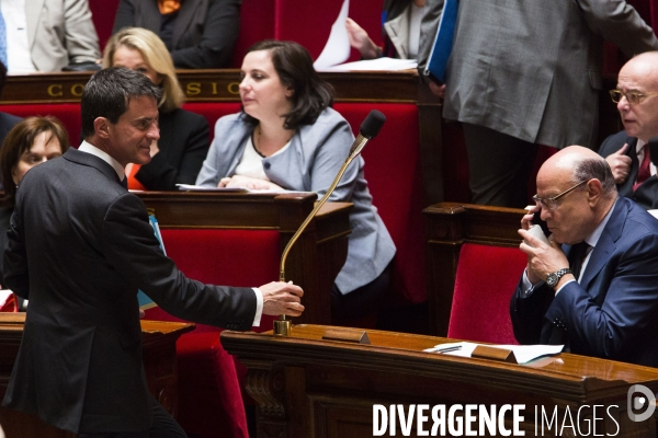 Questions au gouvernement à l Assemblée Nationale.