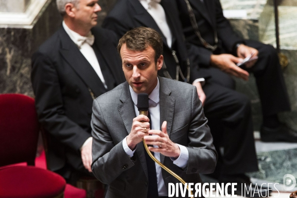 Questions au gouvernement à l Assemblée Nationale.