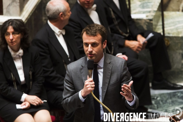 Questions au gouvernement à l Assemblée Nationale.