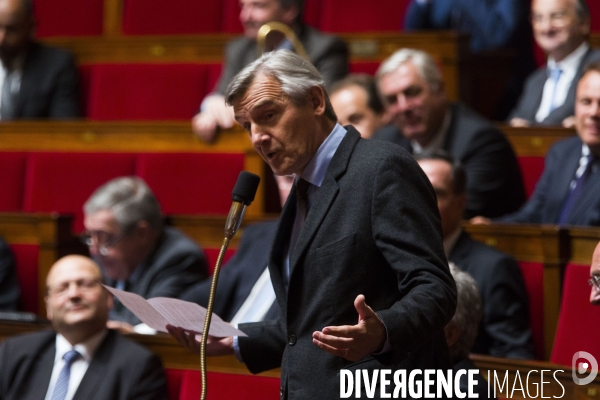 Questions au gouvernement à l Assemblée Nationale.