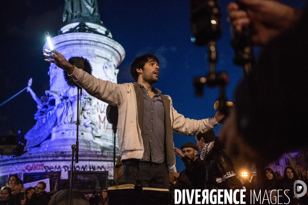 Nuit Debout, concert