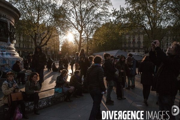 Nuit Debout, concert