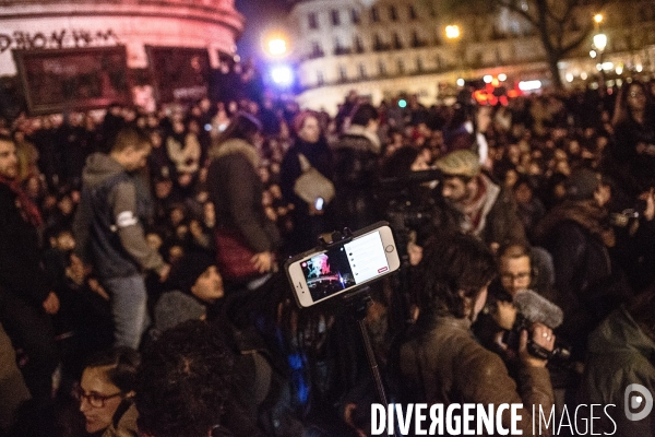 Nuit Debout, concert