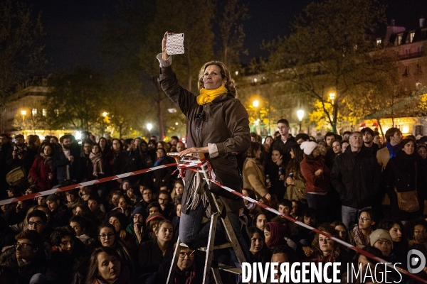 Nuit Debout, concert