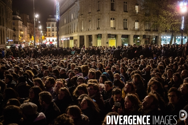 Nuit Debout, concert